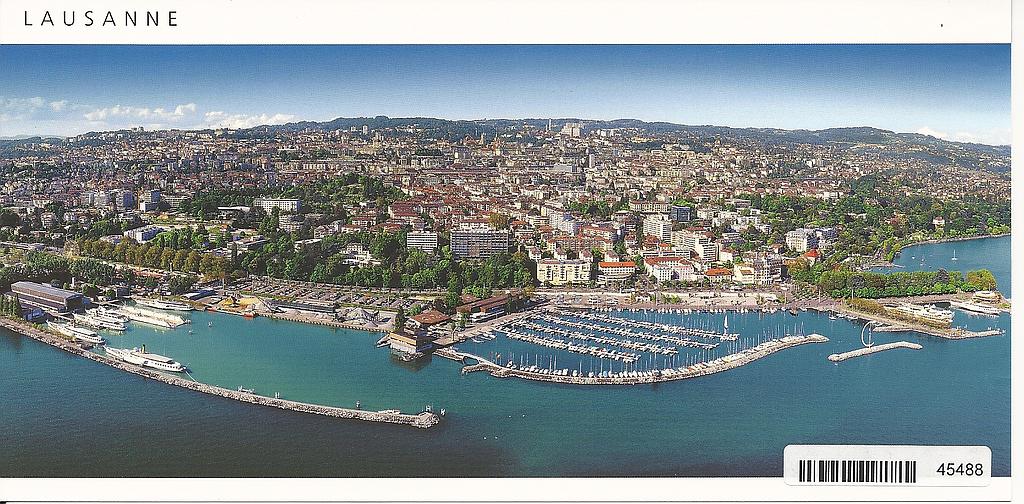 Postcards Pano 45488 Lausanne