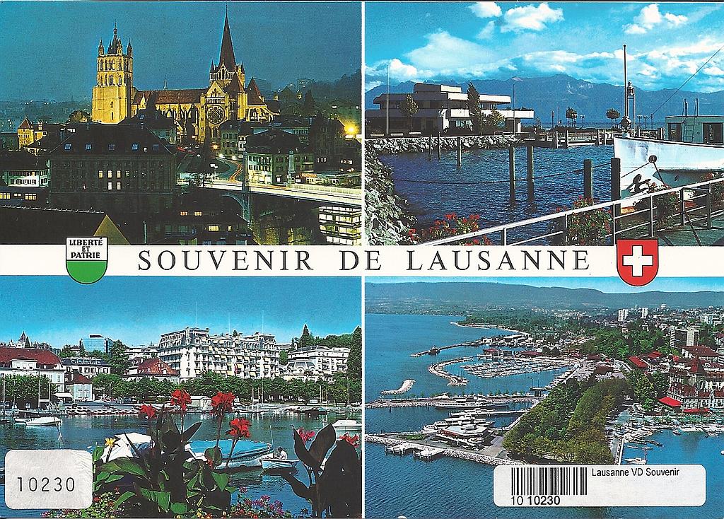 Postcards 10230 Lausanne