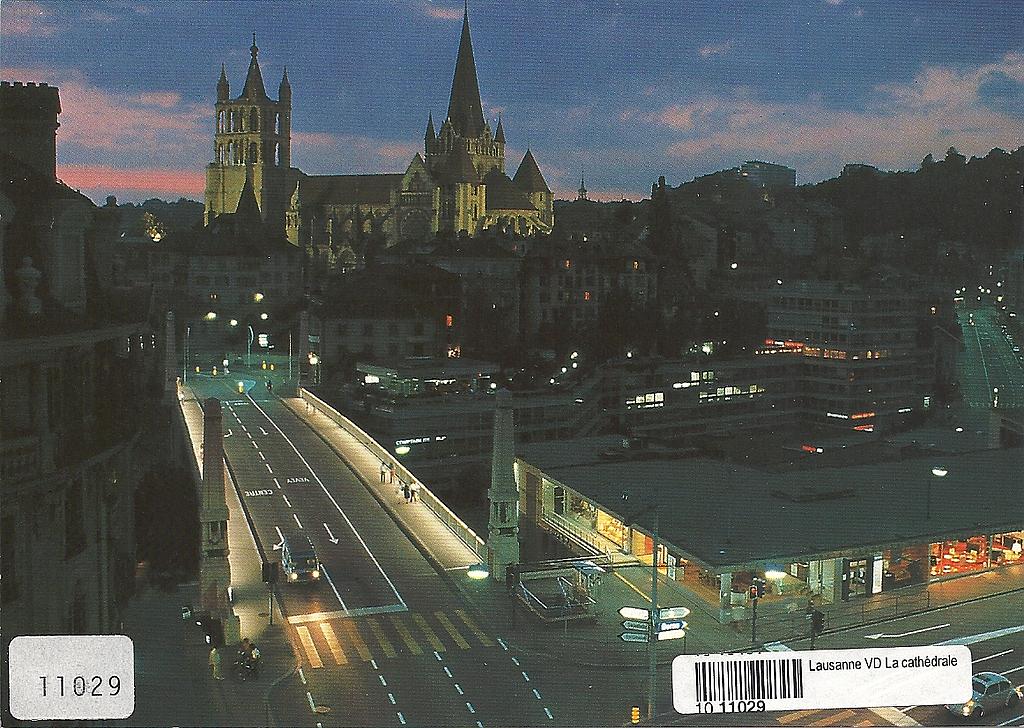 Postcards 11029 Lausanne