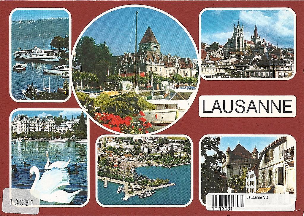 Postcards 13031 Lausanne