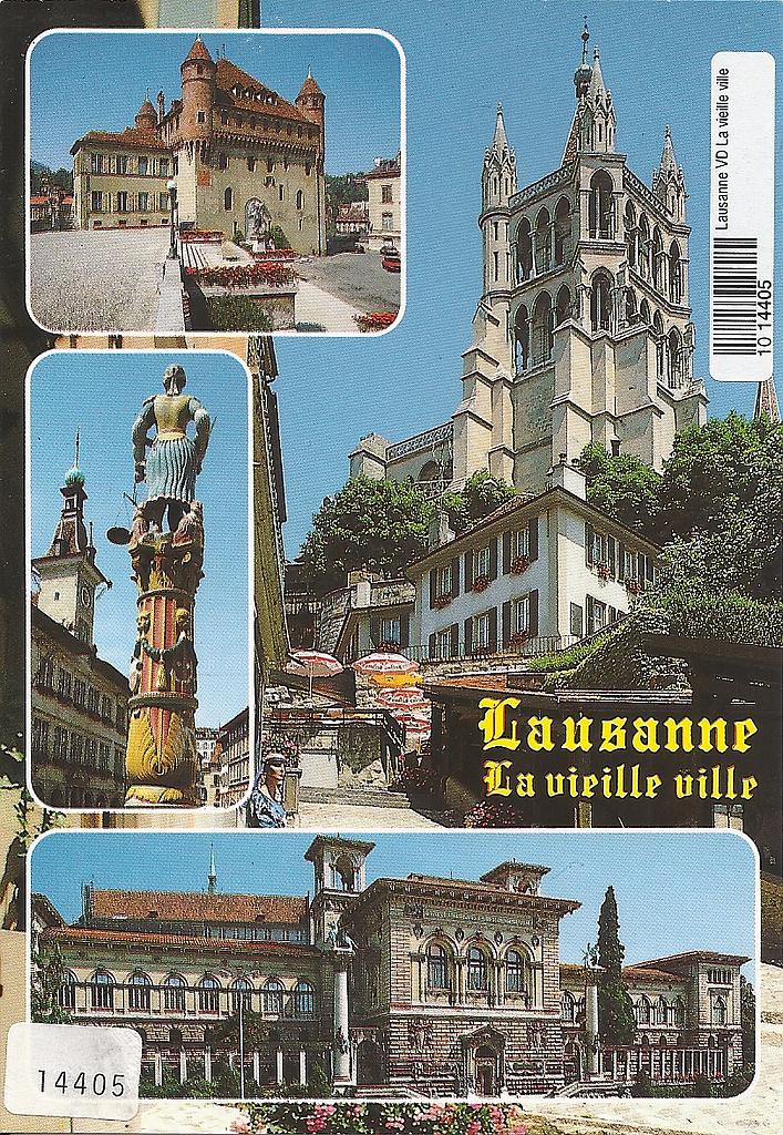 Postcards 14405 Lausanne