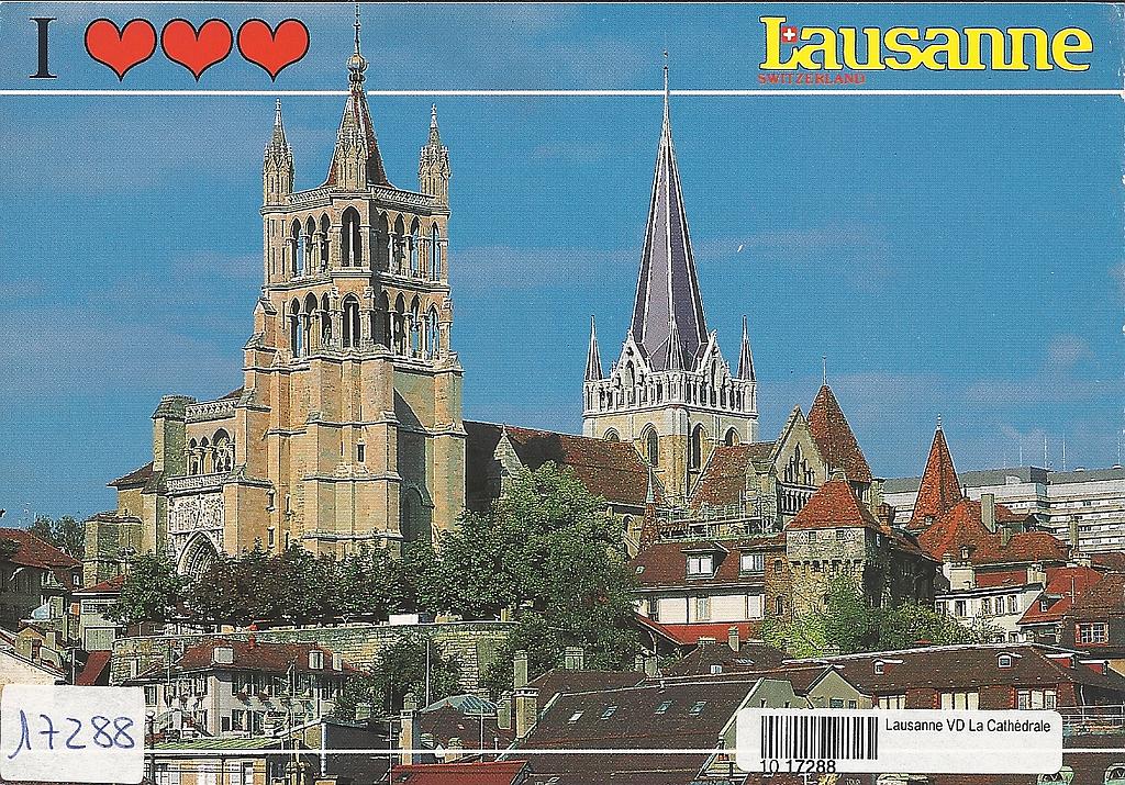 Postcards 17288 Lausanne
