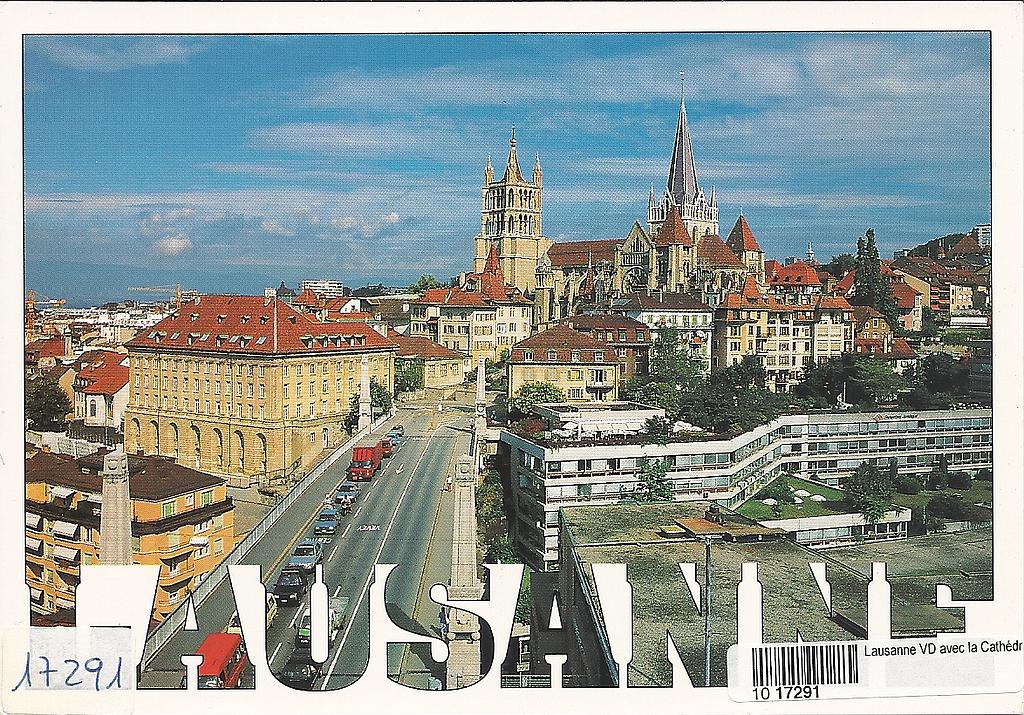 Postcards 17291 Lausanne