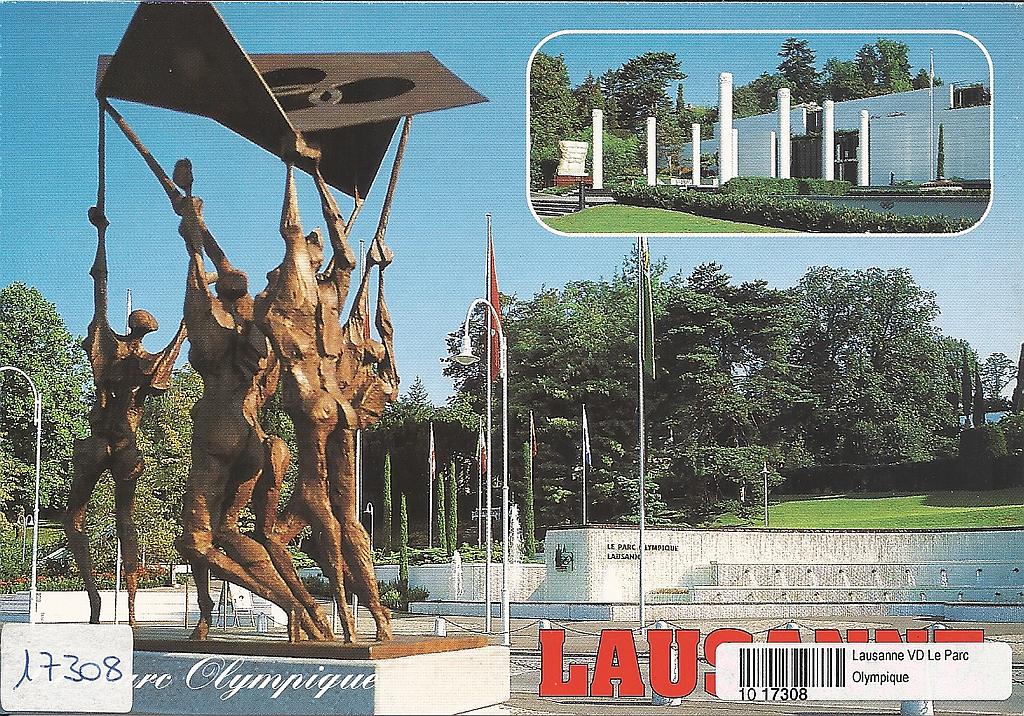 Postcards 17308 Lausanne-Olympische Park