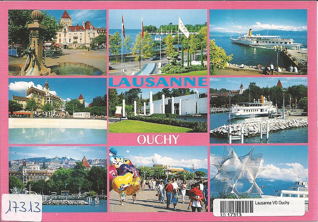Postcards 17313 Lausanne-Ouchy