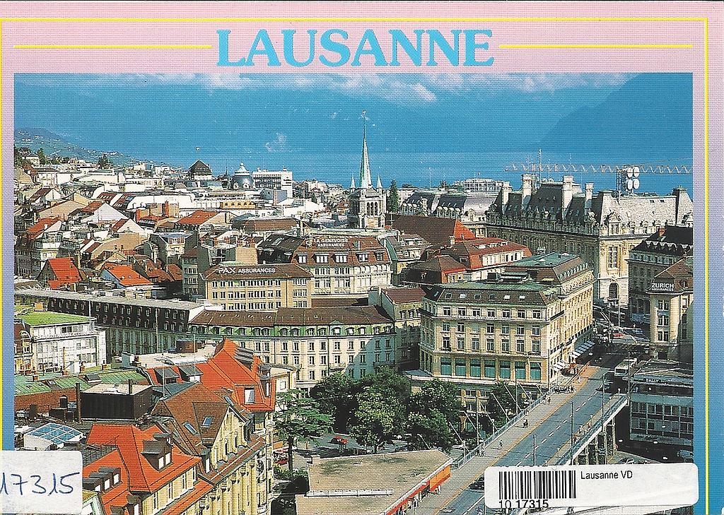 Postcards 17315 Lausanne