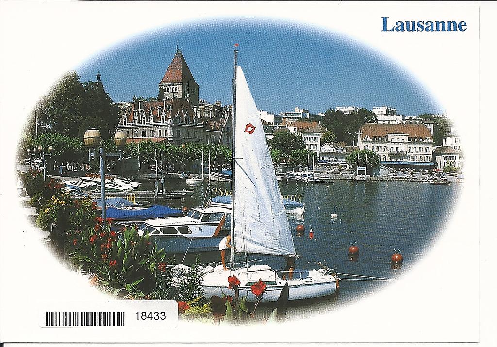 Postcards 18433 Lausanne-Ouchy