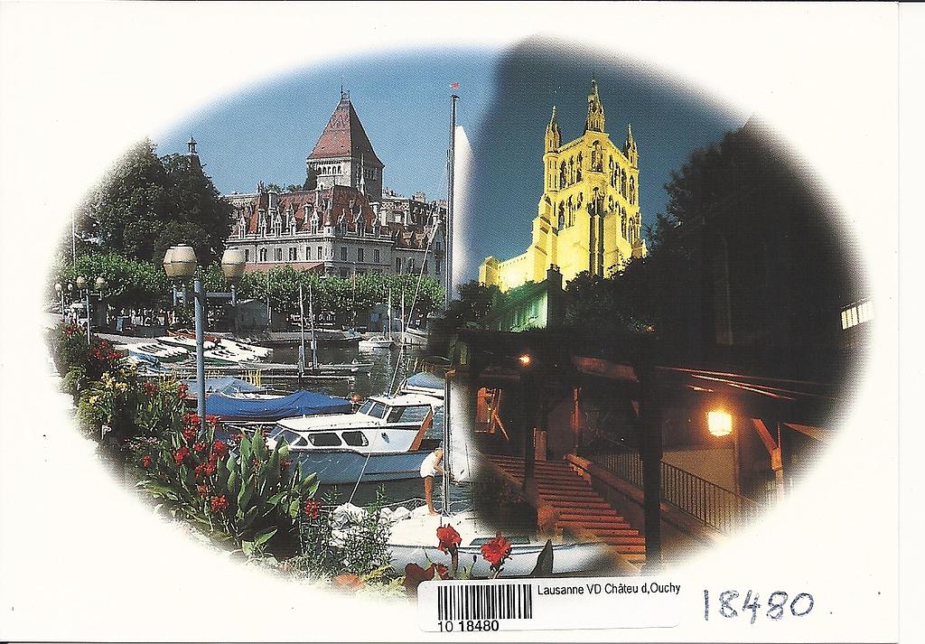 Postcards 18480 Lausanne-Ouchy
