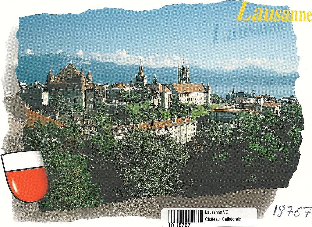 Postcards 18767 Lausanne