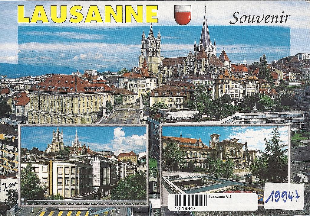 Postcards 19947 Lausanne