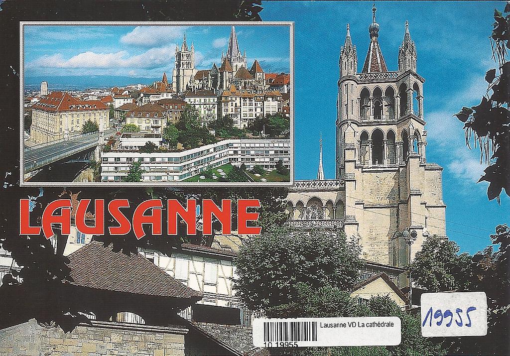 Postcards 19955 Lausanne