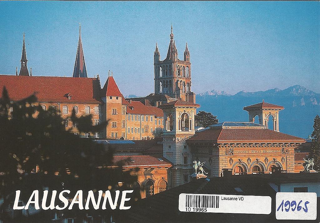 Postcards 19965 Lausanne (1019965)