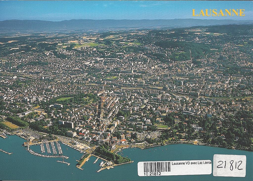 Postcards 21812 Lausanne