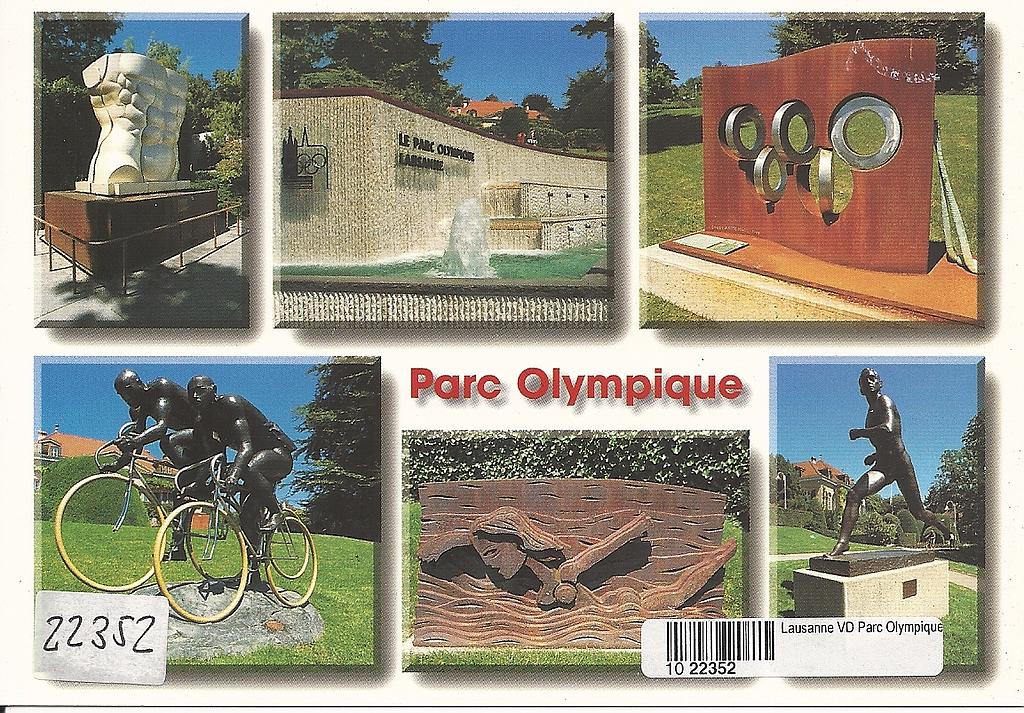 Postcards 22352 Lausanne-Parc Olympique