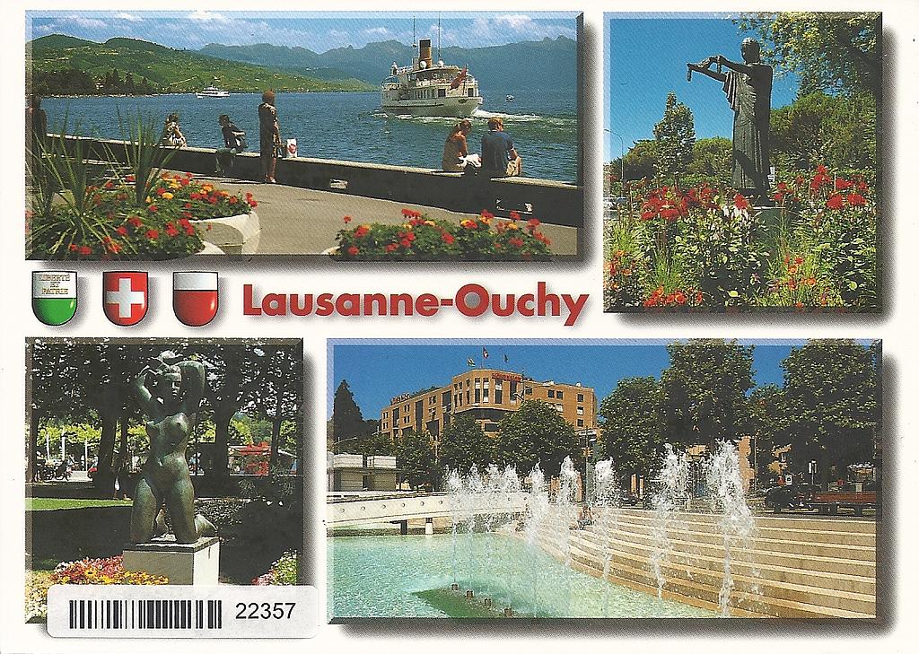 Postcards 22357 Lausanne-Ouchy