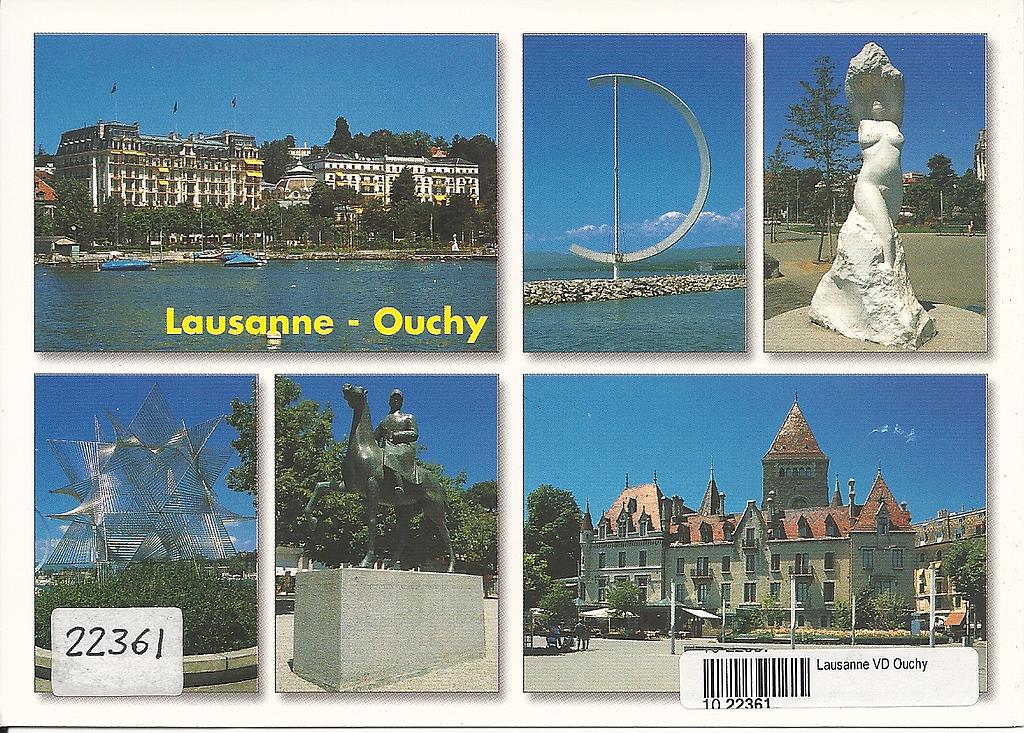 Postcards 22361 Lausanne-Ouchy