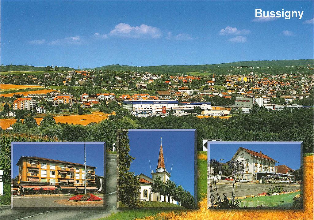 Postcards 23567 Bussigny-près-Lausanne