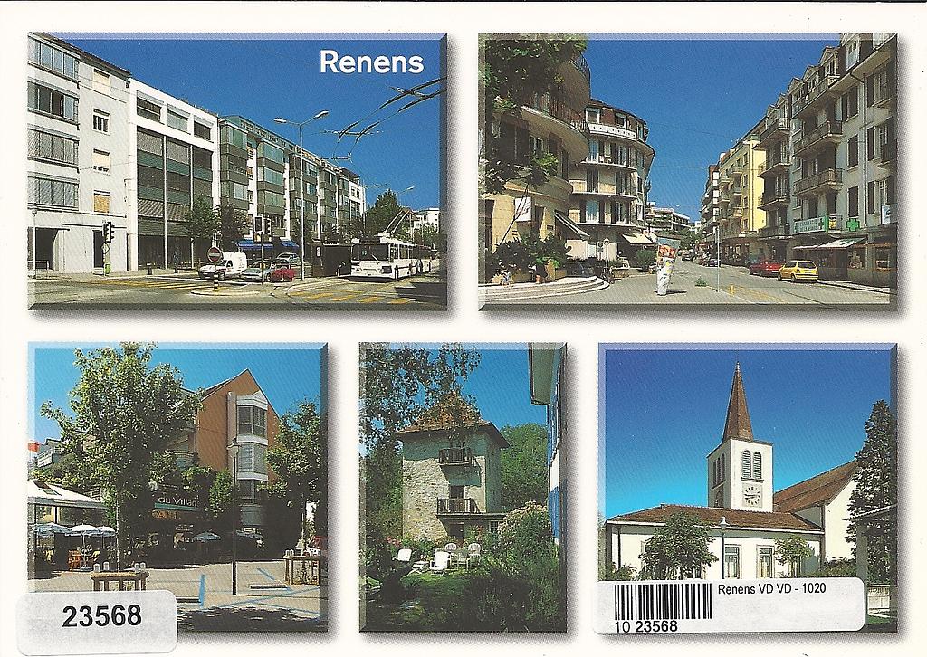 Postcards 23568 Renens VD
