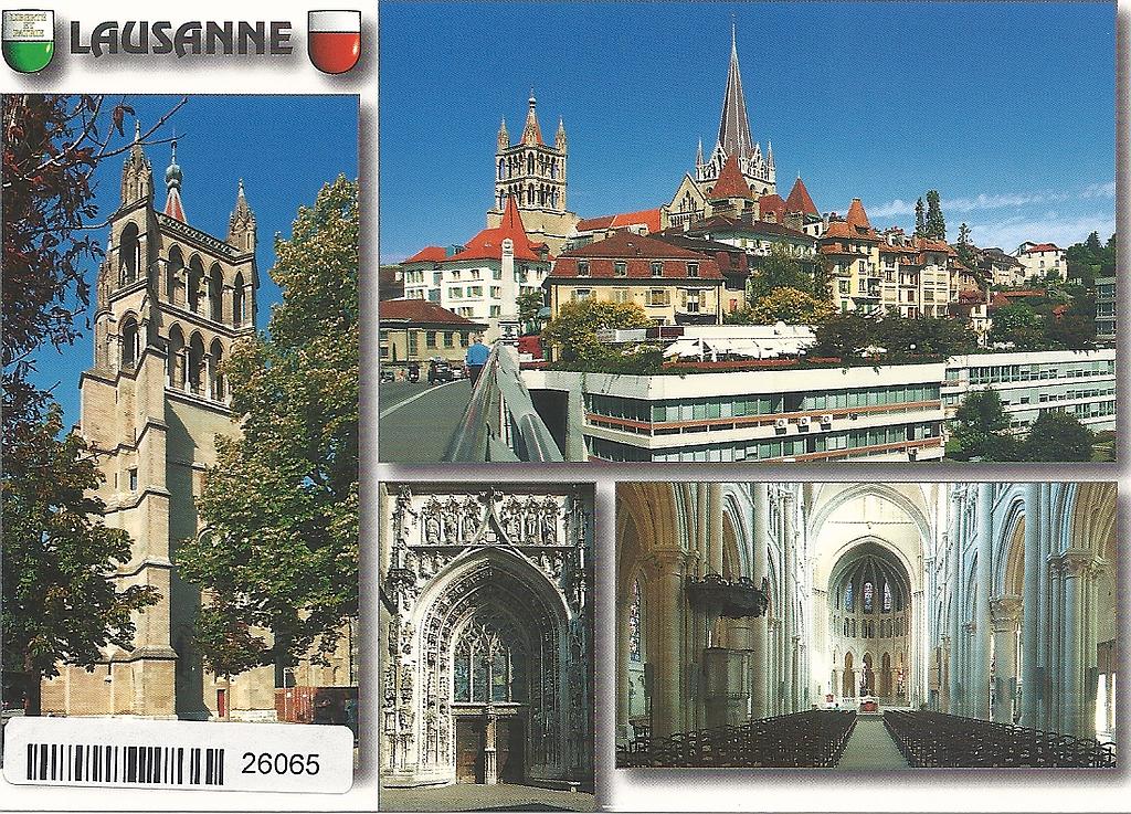 Postcards 26065 Lausanne