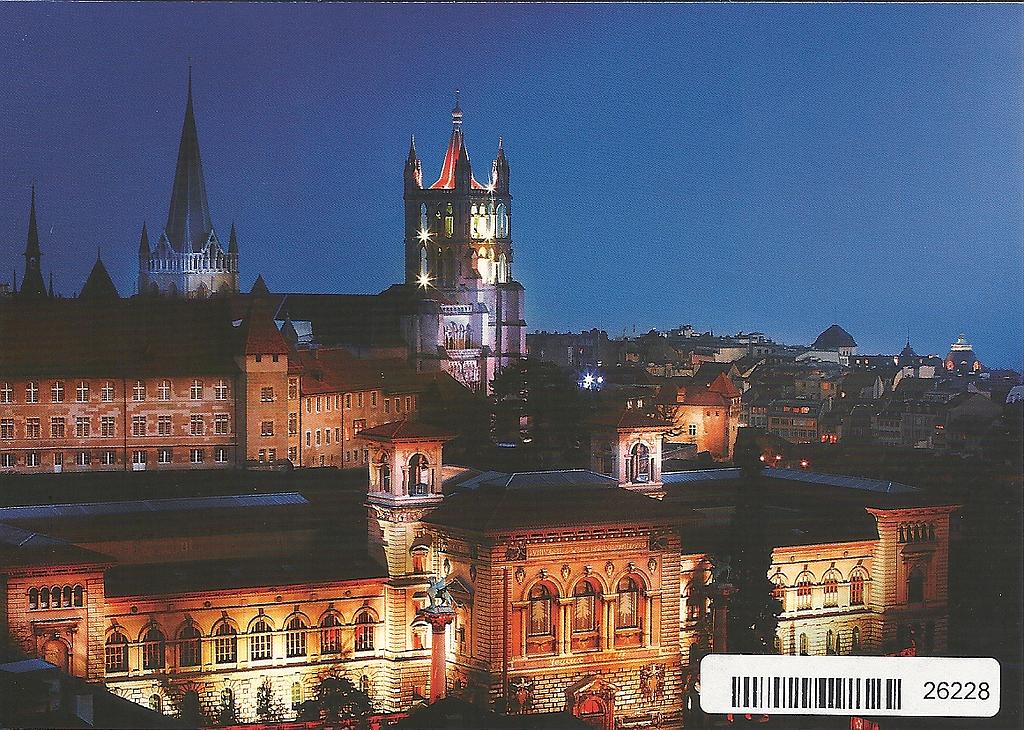 Postcards 26228 Lausanne