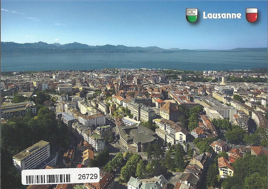 Postcards 26729 Lausanne