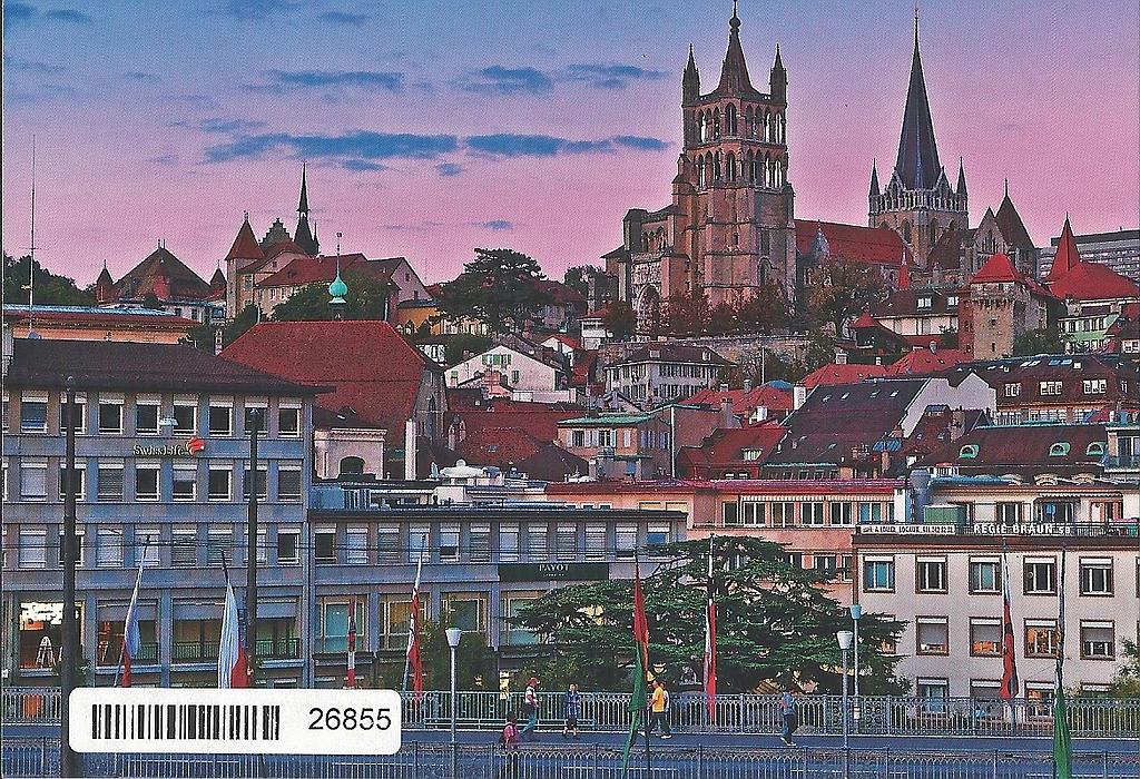 Postcards 26855 Lausanne
