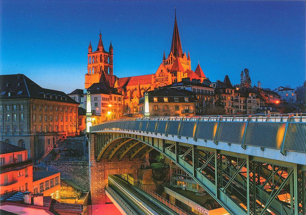 Postcards 27282 Lausanne (Kathedrale)