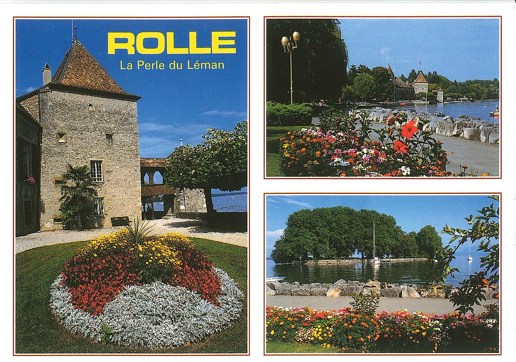 Postcards 17129 Rolle (VD)