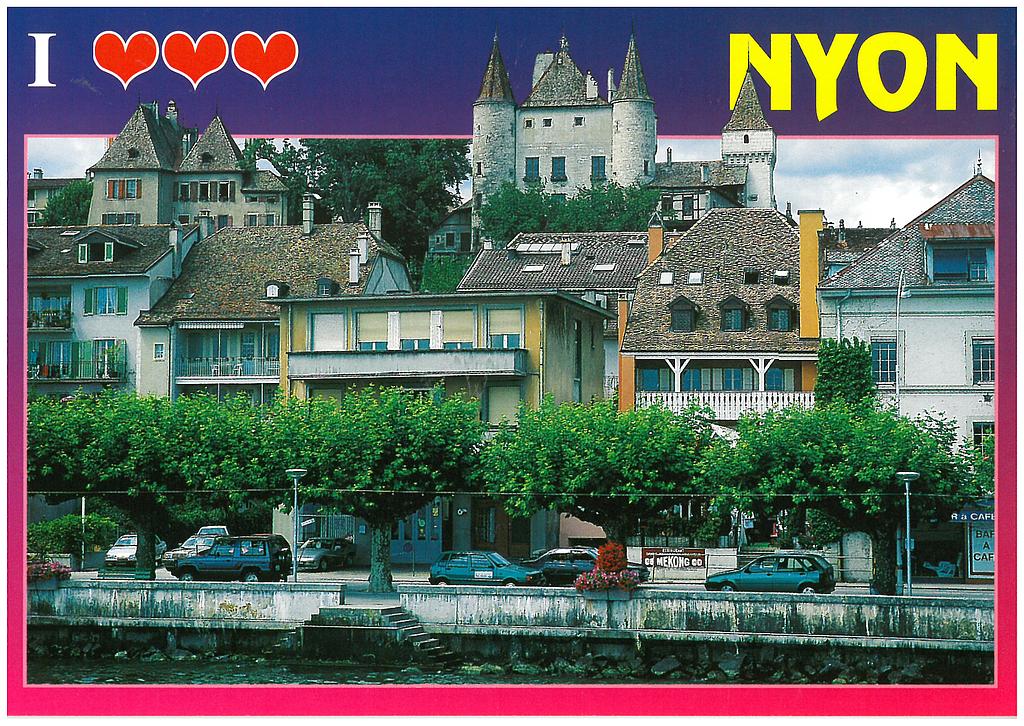 Postcards 17235 Nyon VD