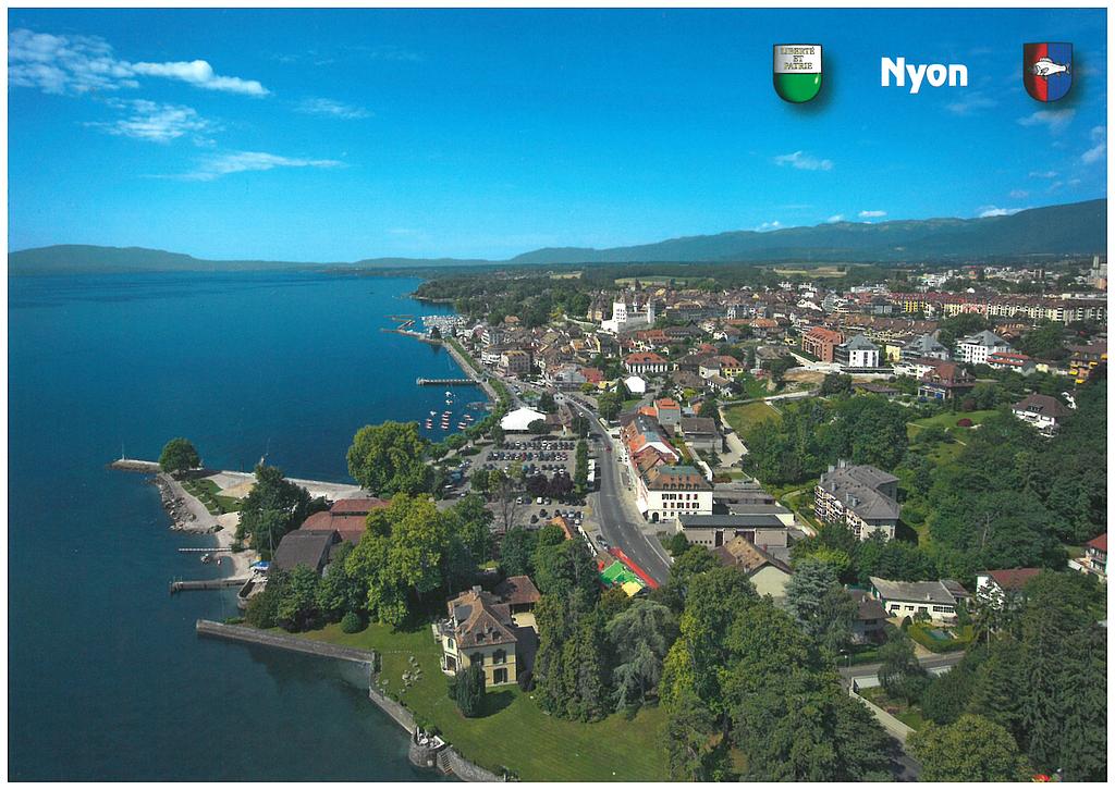 Postcards 26737 Nyon VD (Schloss, Léman)