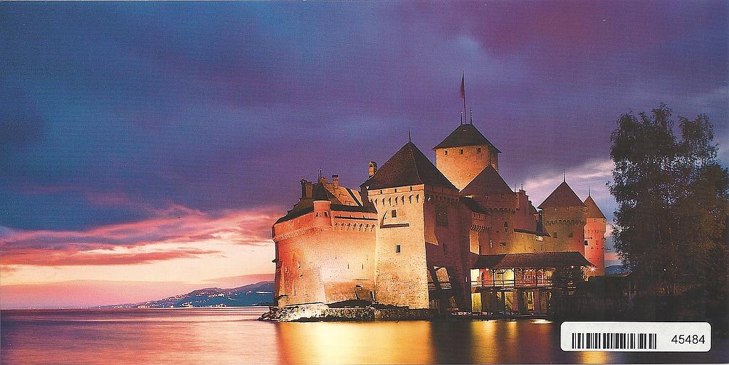 Postcards Pano 45484 Schloss Chillon