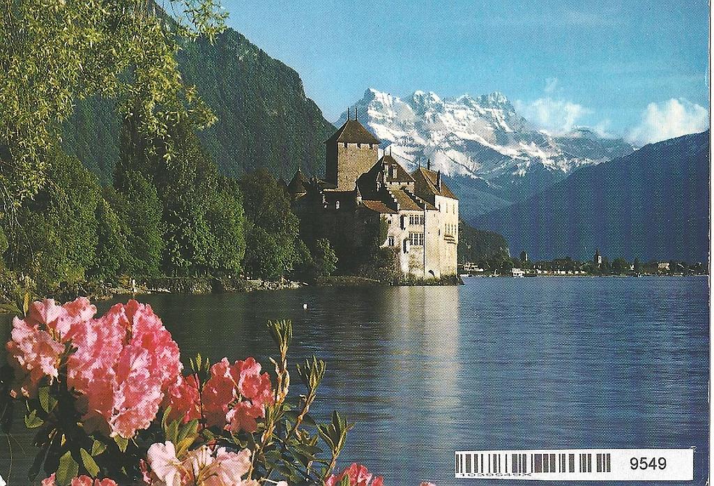 Postcards 09688 Château de Chillon