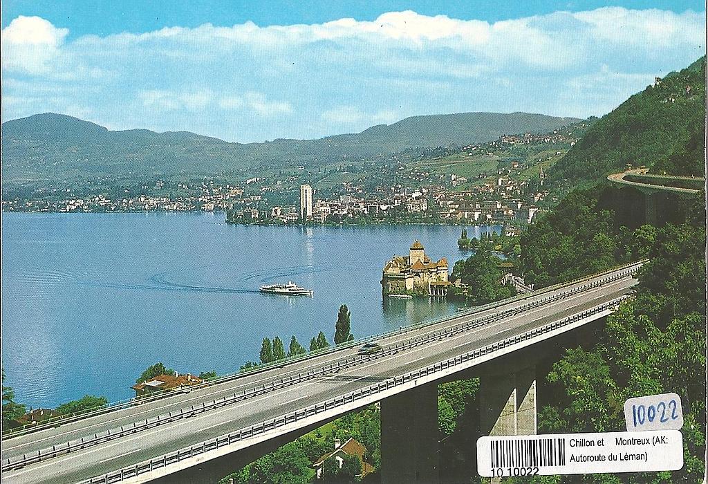Postcards 10022 Schloss Chillon