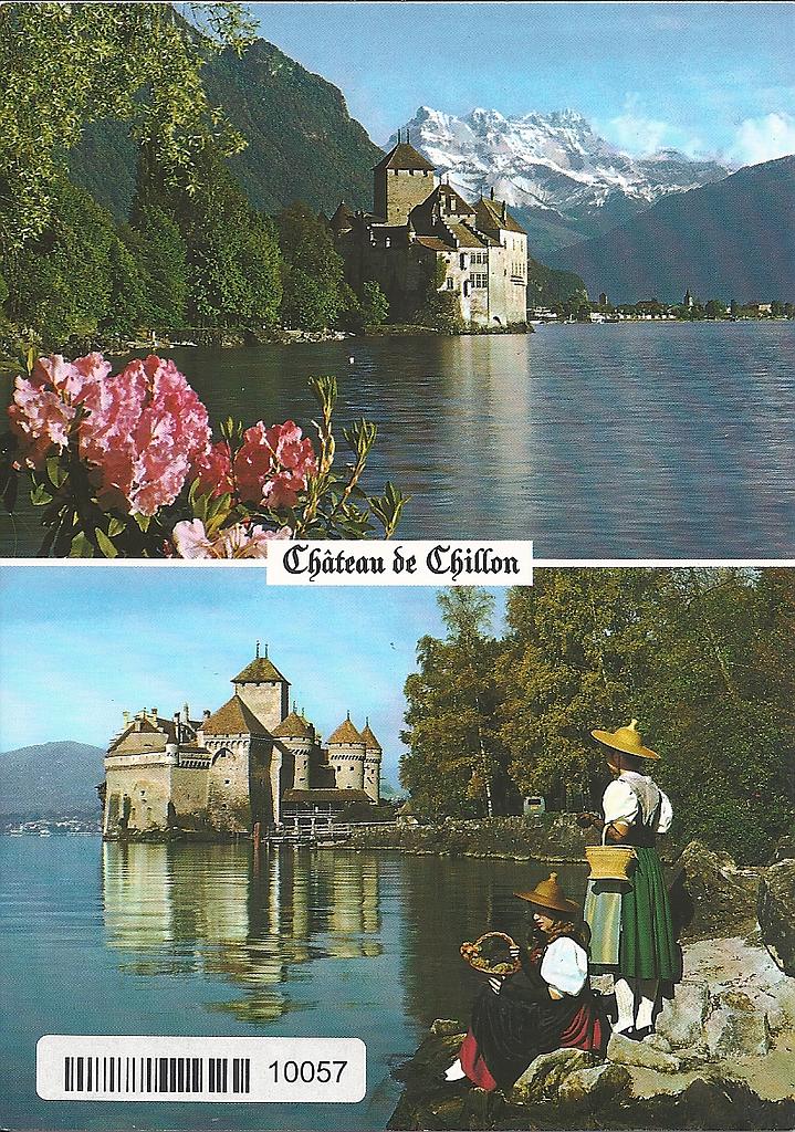 Postcards 10057 Château de Chillon