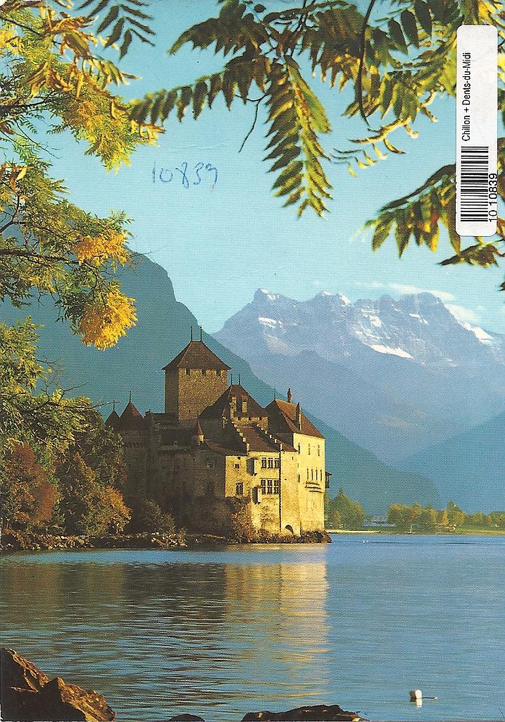 Postcards 10839 Schloss Chillon