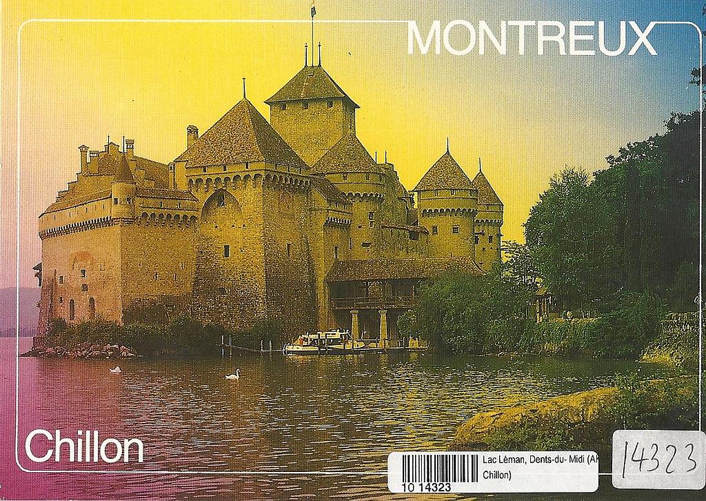 Postcards 14323 Château de Chillon