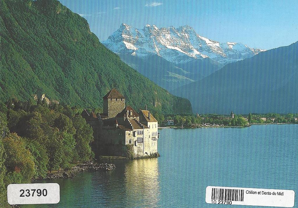 Postcards 23790 Château de Chillon