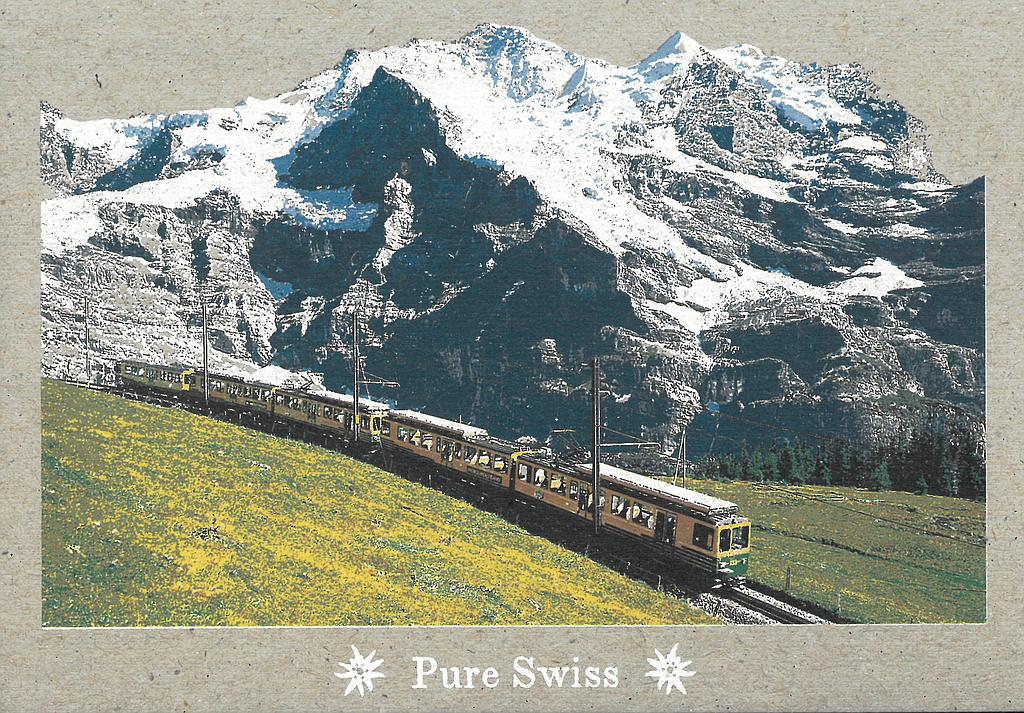 Postcards 51119 Pure Swiss WAB Jungfrau