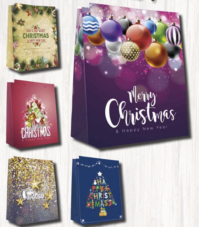 Sacs-cadeaux Fr. 3.90/pce x10 (UV) L Noël "Christmas"