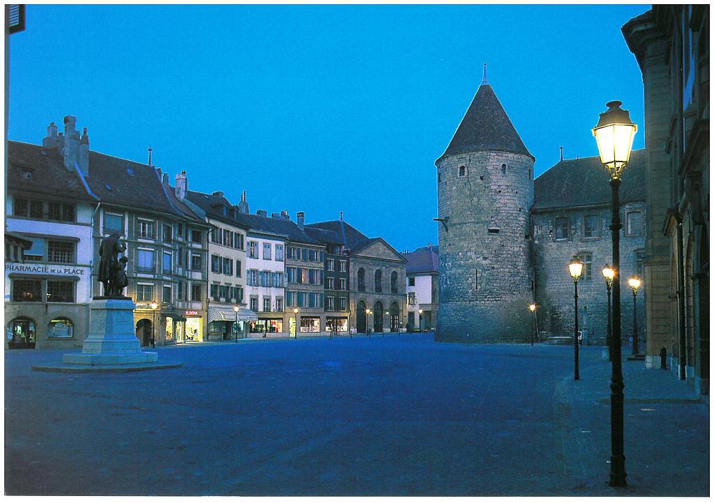 Postcards 12x17cm 40105 Yverdon-les-Bains