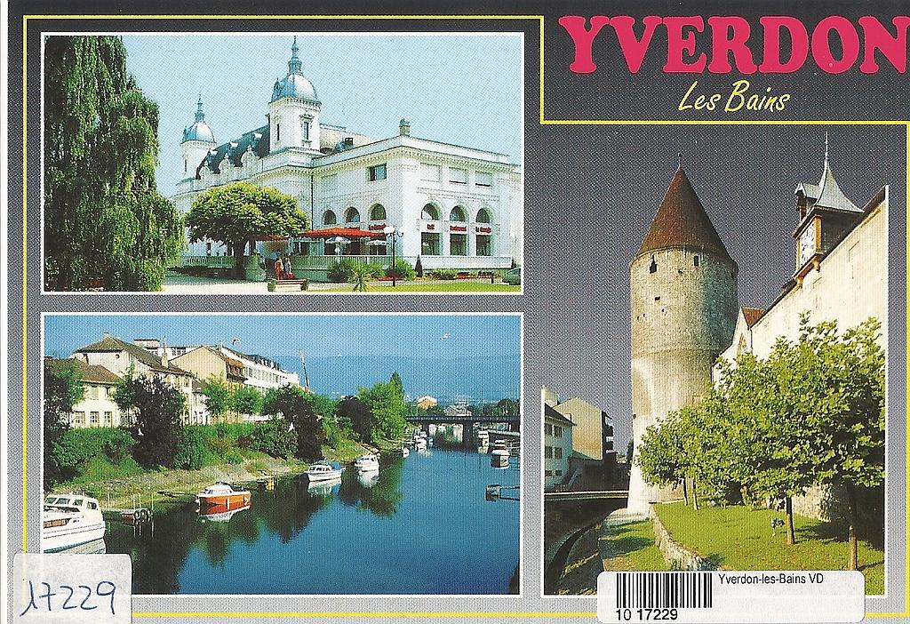 Postcards 17229 Yverdon-les-Bains (VD)