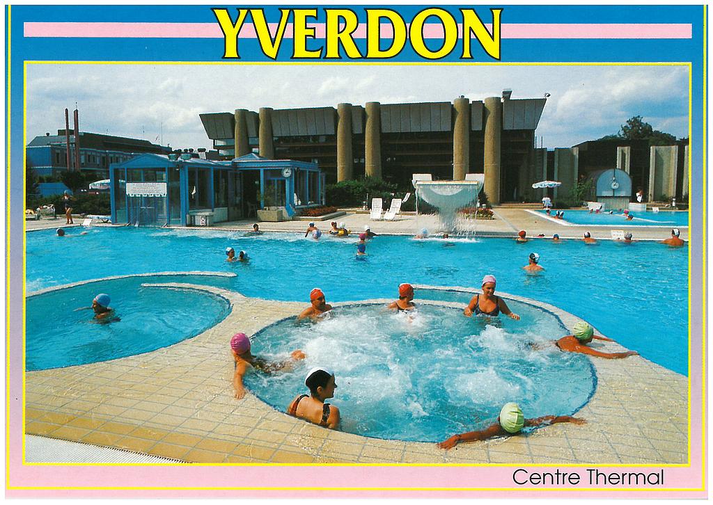 Postcards 17230 Yverdon-les-Bains (VD) Thermal Zentrum