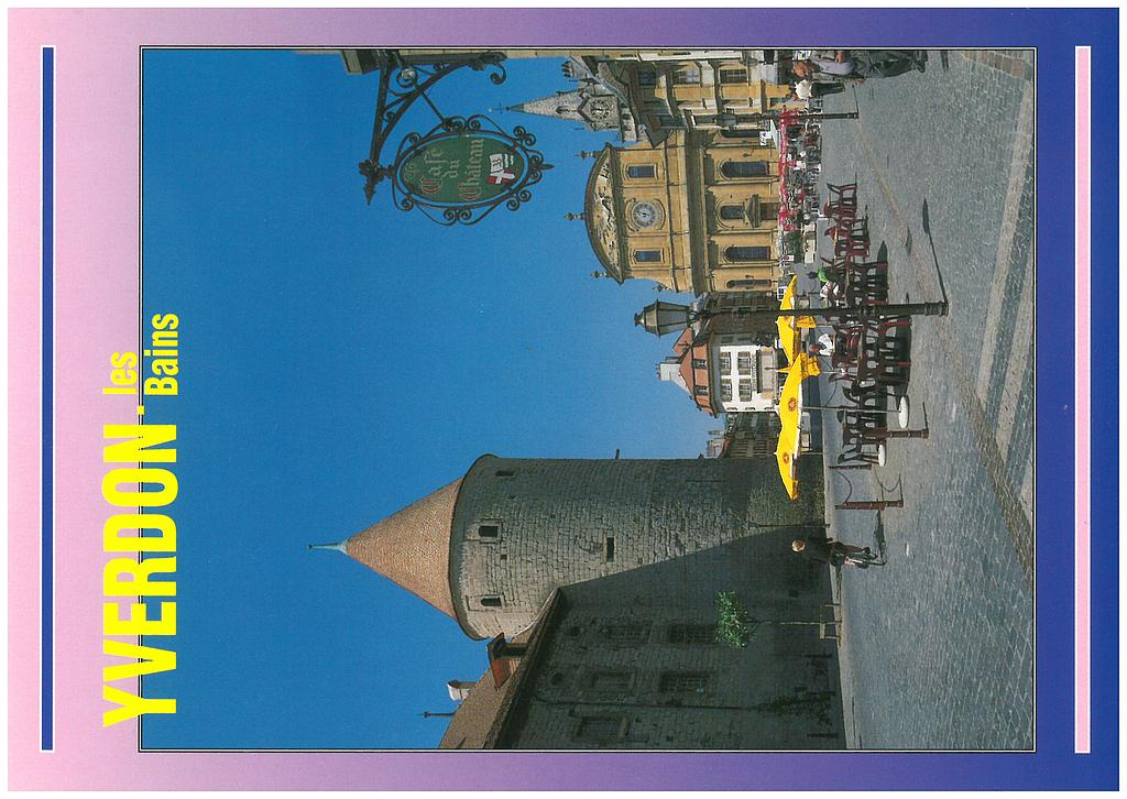 Postcards 20713 Yverdon-les-Bains (VD)