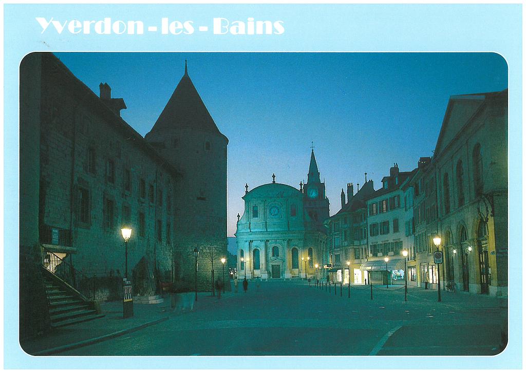 Postcards 21582 Yverdon-les-Bains (VD)