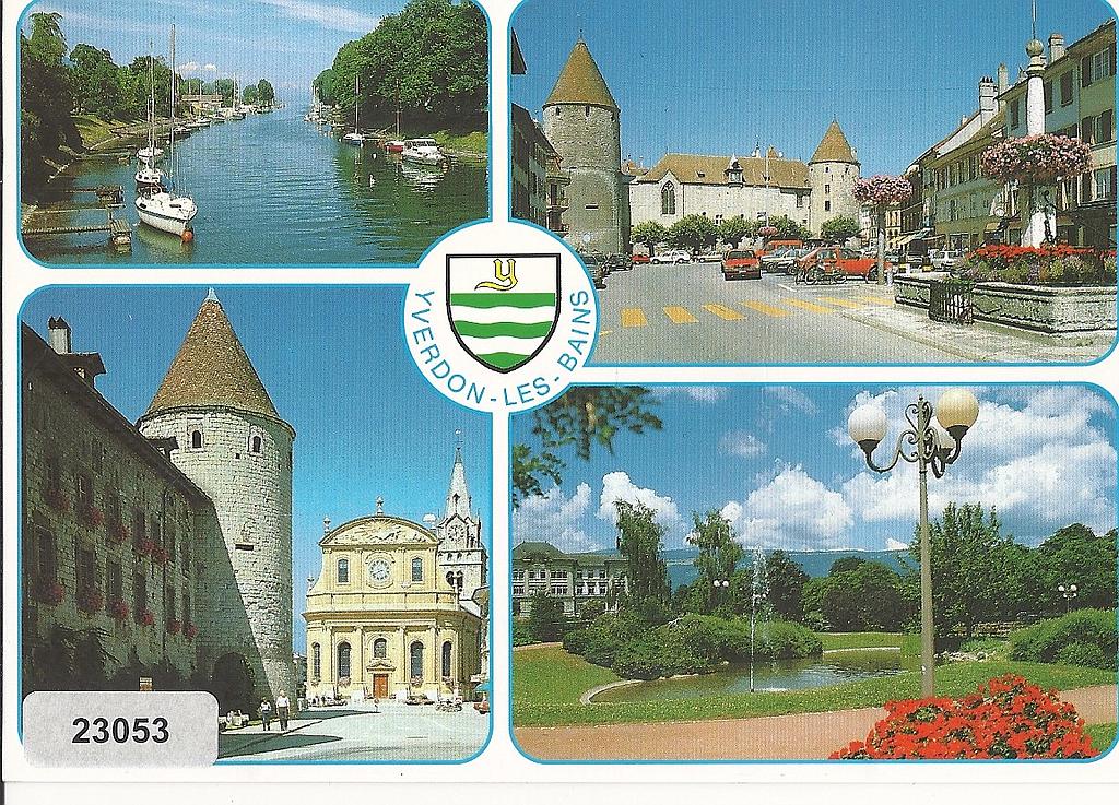 Postcards 23053 Yverdon-les-Bains (VD)