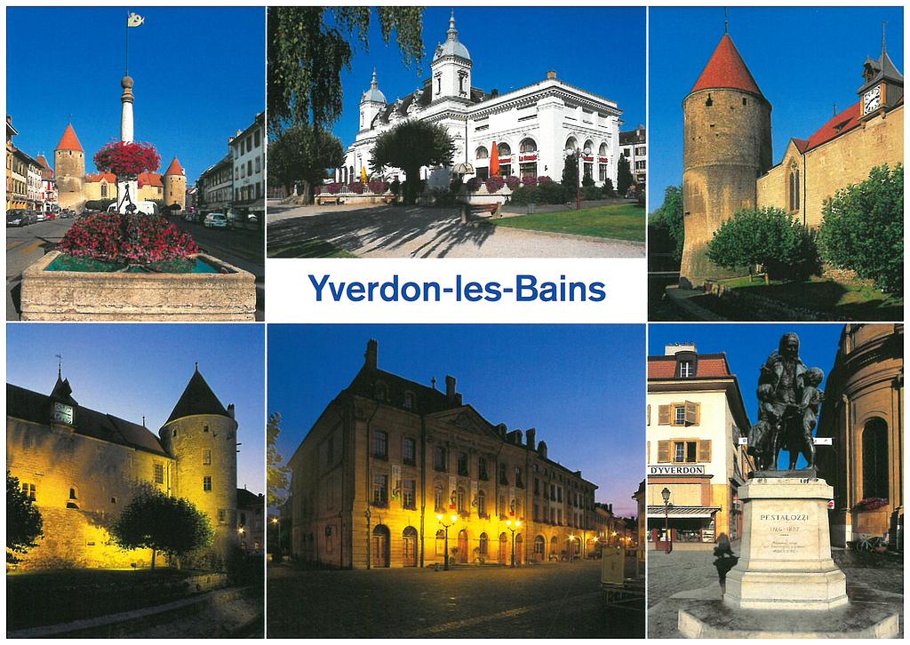 Postcards 23067 Yverdon-les-Bains (VD)