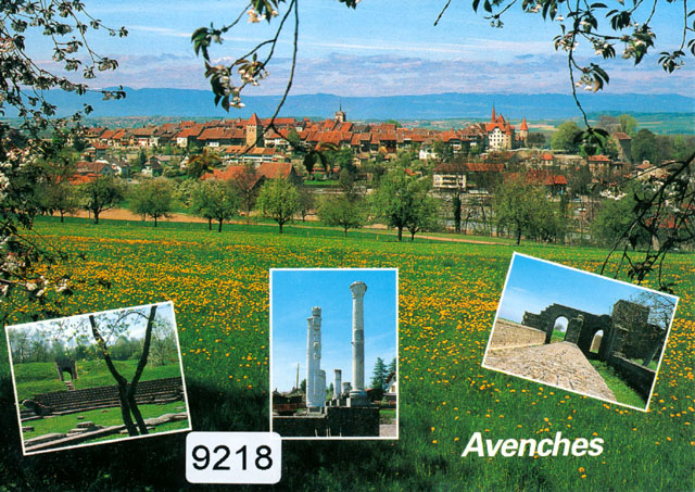 Postcards 09218 Avenches