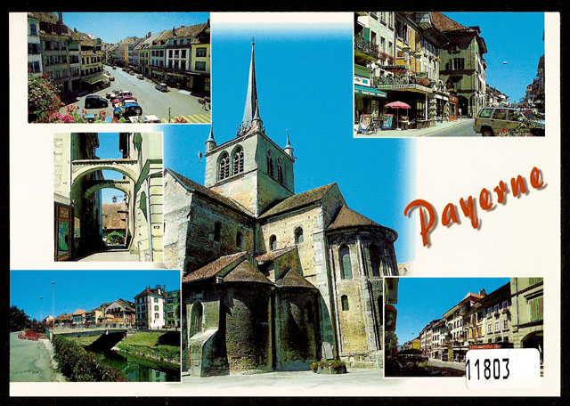 Postcards 11803 Payerne
