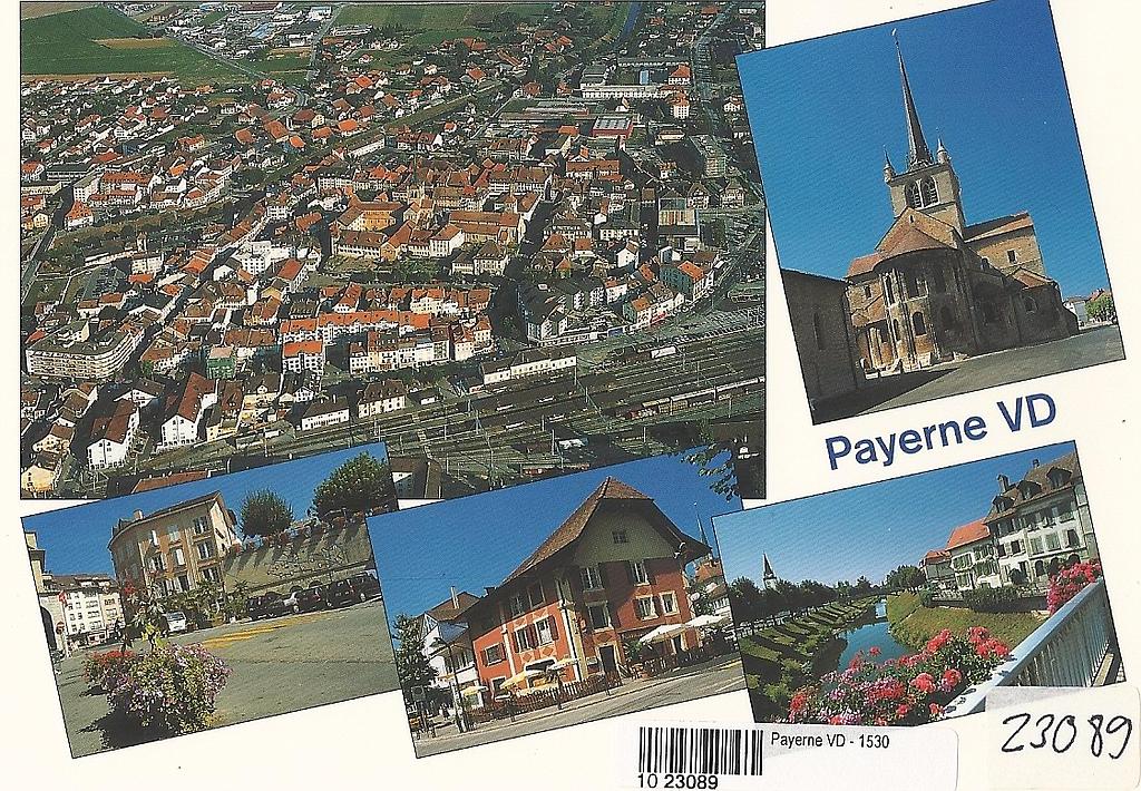 Postcards 23089 Payerne