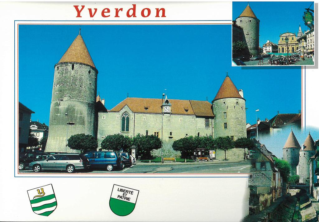 Postcards 11825 Yverdon